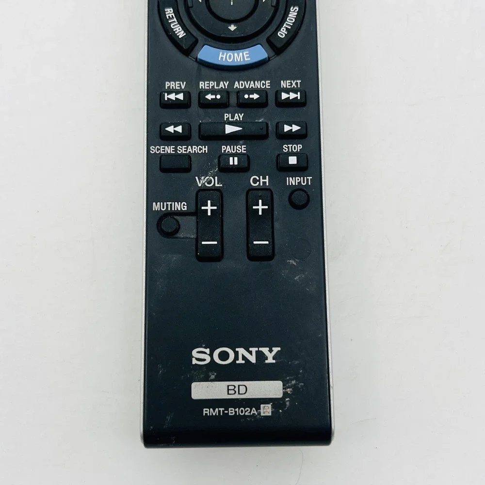 Sony RMT-B102A Blu-ray Disc Player Remote Control Black OEM Replacement